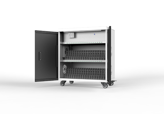 36 Port Charging Cart untuk Tablet dengan USB Charging Organizer