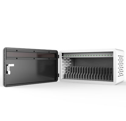 ISO9001 18 Slot Kabinet Pengisian USB Untuk Tablet 8s Perlindungan Keamanan