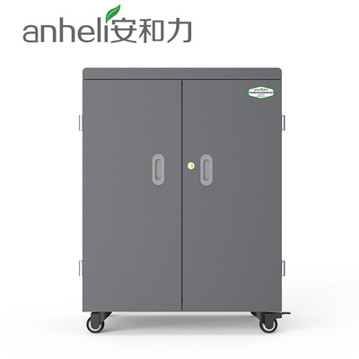 CE USB Charging Cart 54 Bays Ipad Locking Charging Station 5V 2A