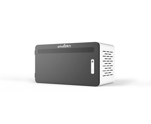 Kabinet pengisian tipe desktop dengan lembaran galvanis dan port USB