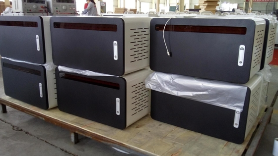 Kabinet Pengisian Ipad Galvanis Ukuran Mini 18 Slot Kabinet Pengisian