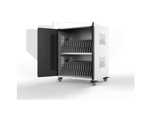 Lemari Pengisian Laptop Lembaran Galvanis 30 Port Tipe Daya AC