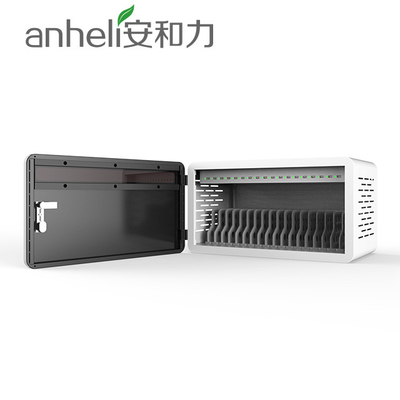 Tablet USB terkecil Kabinet pengisian 18 slot dengan lampu LED