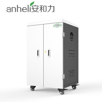42 Pcs Tablet Charging Cart AC Power Direct Charging Cabinet Socket Jenis