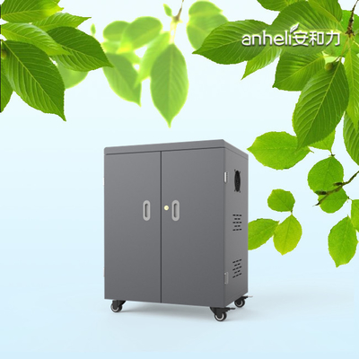 Keamanan Kabinet Pengisian Tipe USB 54 Tablet Keranjang Pengisian