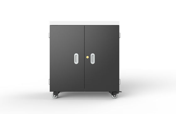 Keranjang Pengisi Daya USB Input 100-250V dengan Roda Senyap Medis dan Kabinet Pengisi Daya yang Sudah Dirakit Penuh