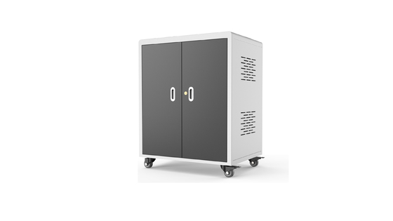 Kabinet Pengisian Laptop 30 Slots AC Power Sockets Pengisian Keranjang
