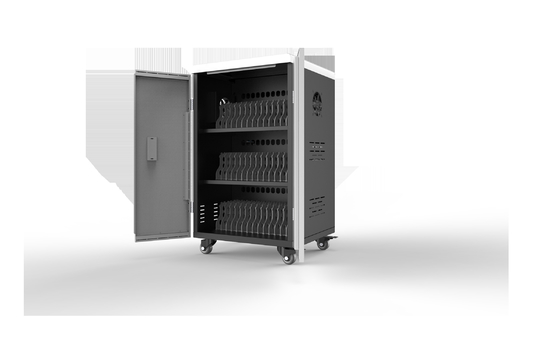 42 Port Ipad Pengisian Kabinet AC Power Sockets Pengisian Keranjang