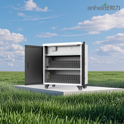 USB Micro-B Ports Charging Cabinet 36 USB Slots Charging Cart 