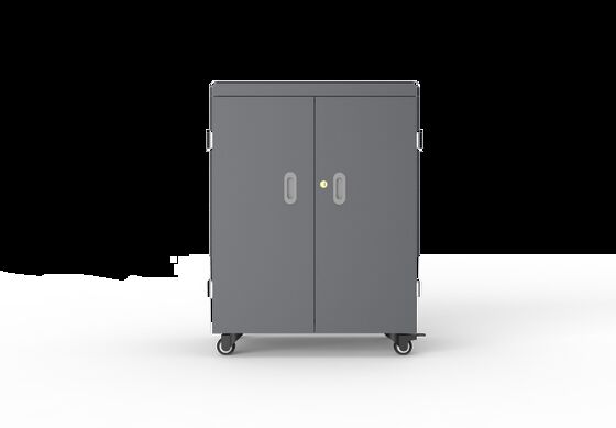 54 Port Kabinet Pengisian USB dengan Sistem Perlindungan Keamanan 8S dan Konstruksi Lembar Galvanis