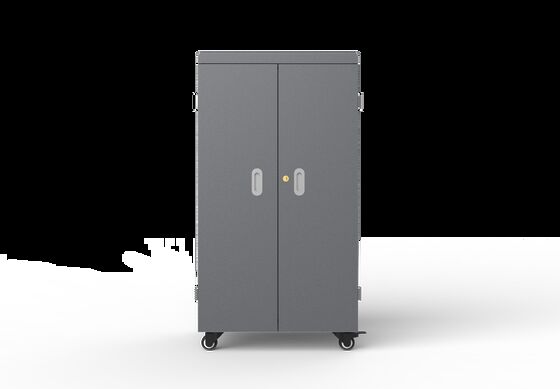 Lemari Pengisian Daya Tablet Troli USB Multifungsi 64 Port