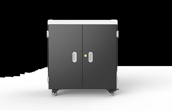 Smart USB Charging Cart dengan 36 Port USB, Lembar Galvanized, dan Perlindungan Keamanan 8S untuk Sekolah