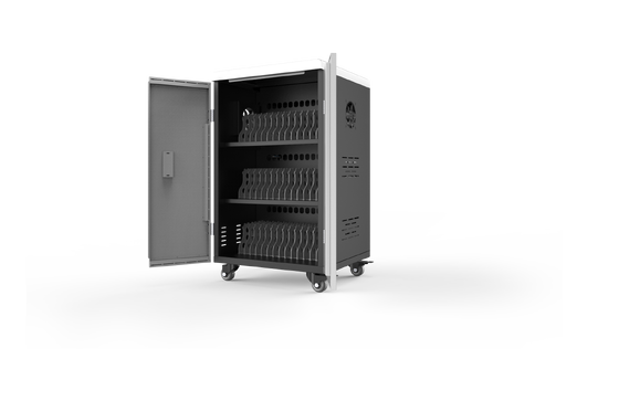 42 Slot AC Power Type Pengisian Trolley Ipad Pengisian Kabinet Untuk Tablet