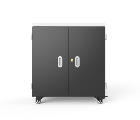 36 Port USB Ipad Charging Cabinet Cart Untuk Sekolah Android IOS