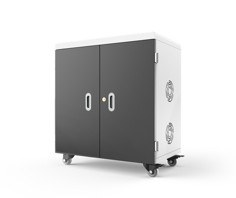 36 Port USB Ipad Charging Cabinet Cart Untuk Sekolah Android IOS