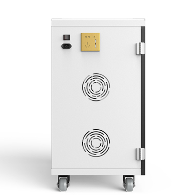 5V 2A Ipad yang Dapat Dikunci Pengisian Stasiun Kabinet Pengisian USB Dengan 4 Roda