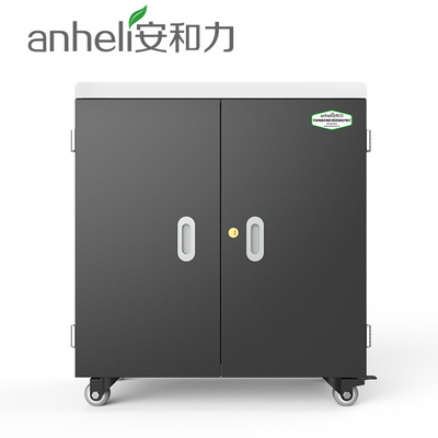 Anheli Android IOS USB Charging Cart Untuk Tablet FCC RoHS ISO